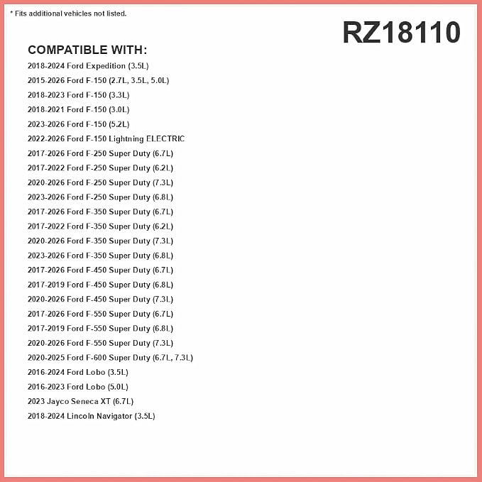 Febreze Odor Control Cabin Air Filter by PUREFLOW RZ18110 Fits 2015-2026 Ford - Image 2