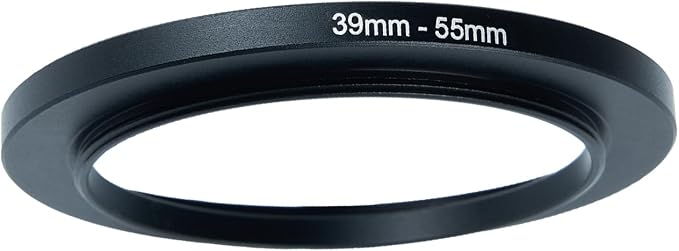 39mm Lens to 55mm Camera Lens Adapter 39mm to 55mm Step Up Ring Adapter Ring - Image 2