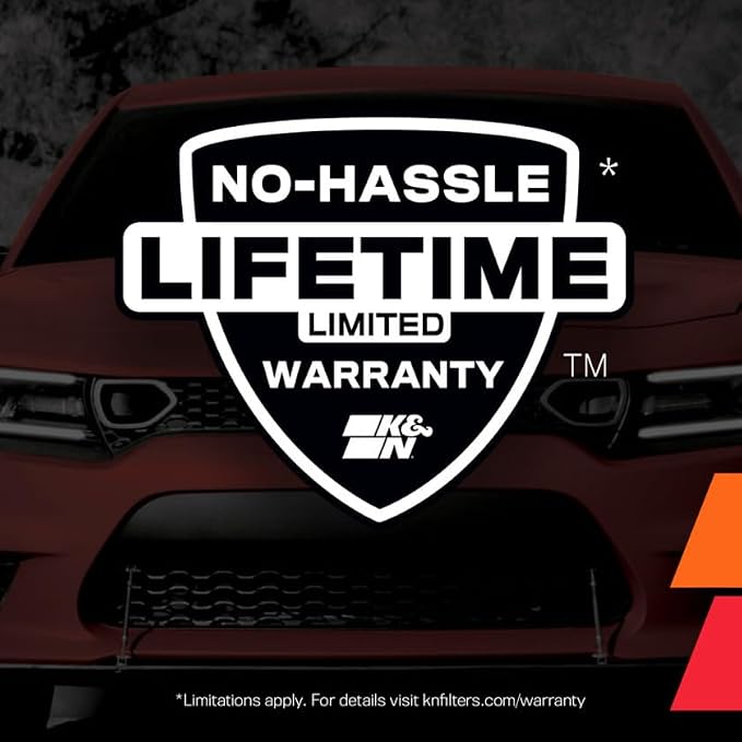 K&N High-Flow Original Lifetime Engine Air Filter: Increase Power: Premium - Image 7