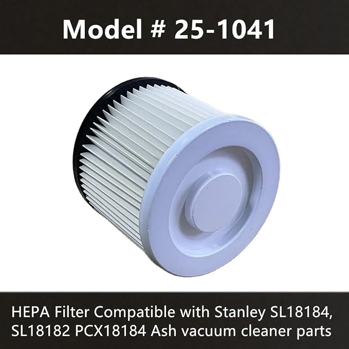 1 PACK YIEEC 25-1041 Cartridge Vacuum HEPA Filter Compatible - Image 4