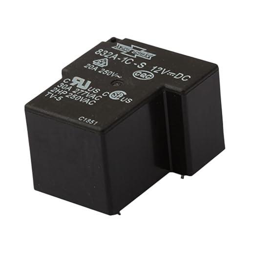 832A-1C-S 12VDC 20A/30A Air Conditioner SPDT PCB Type Relay by oxinyra