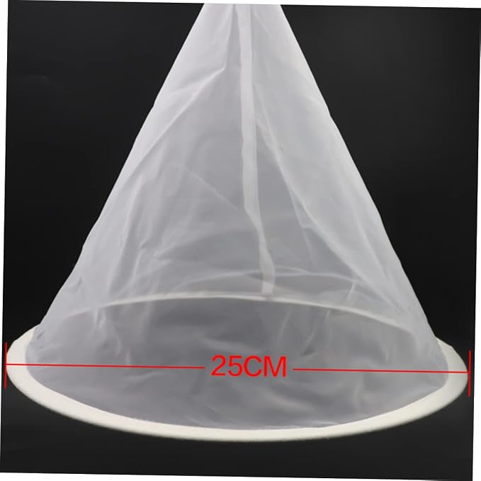 SECFOU 2pcs Fine Gauze Mesh Honey Strainer Filter Net - Image 6