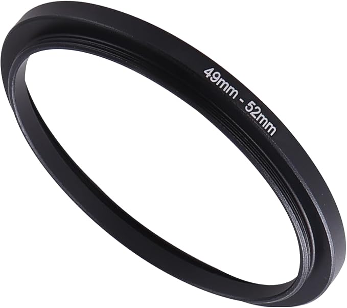 49-52mm Step-Up Ring Adapter, 49mm to 52mm Step Up Filter Ring by NFODCeilingFanWithLights