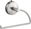 DGYB Suction Cup Hand Towel Ring Brushed Nickel Hand Towel Holder for Bathroom Wall SUS 304 Stainless Steel Kitchen Towel Hanger