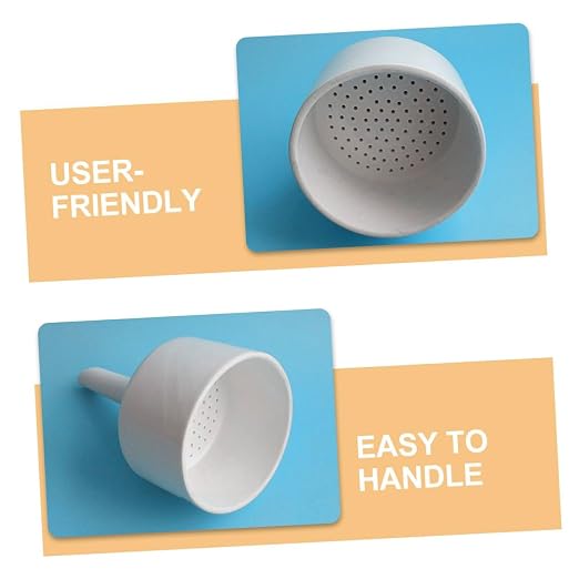 Veemoon 2pcs Buchner Funnels Set 100ml and 60ml White Scientific Filter Funnels - Image 6