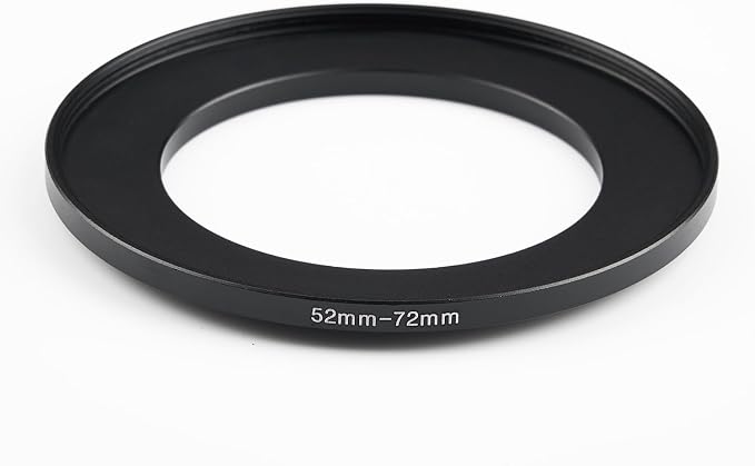 52mm to 72mm Step-Up Ring Filter Adapter, Metal Ring Step-Up Rings Adapter - Image 2