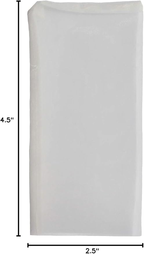 Dulytek Premium Nylon 20 Pcs Filter Bags, 100 Micron, 2.5" x 4.5", - Image 6