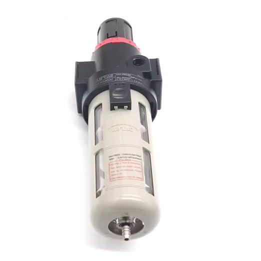 Compressed Air Pressure Filter Regulator Airtac BFR2000-C 1/4'' NPT 0-140 PSI - Image 6