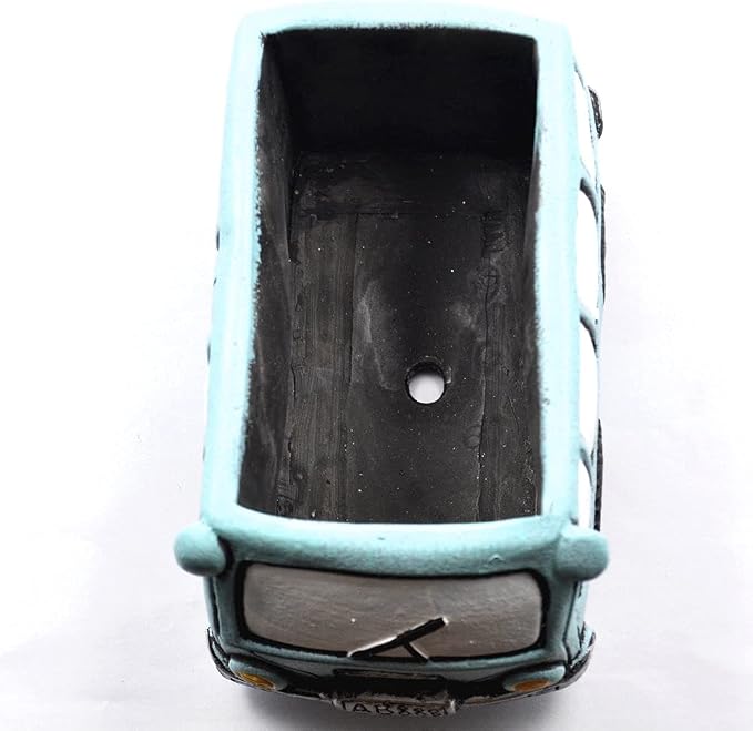 Green Bus Succulent Planter Pots, Small Plants Pot - Image 8