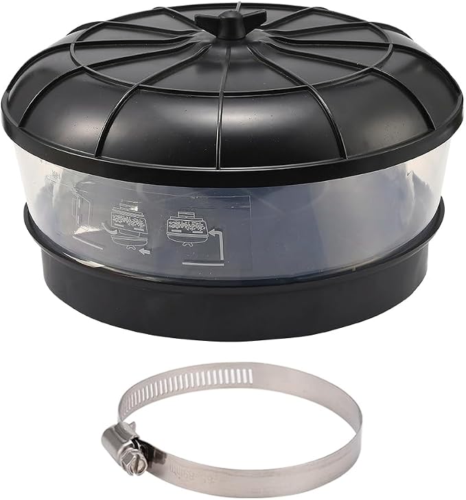 Universal Air Pre-Cleaner Assembly 4 Inch Intake Inlet Pre Filter Sand Rain Cup - Image 5