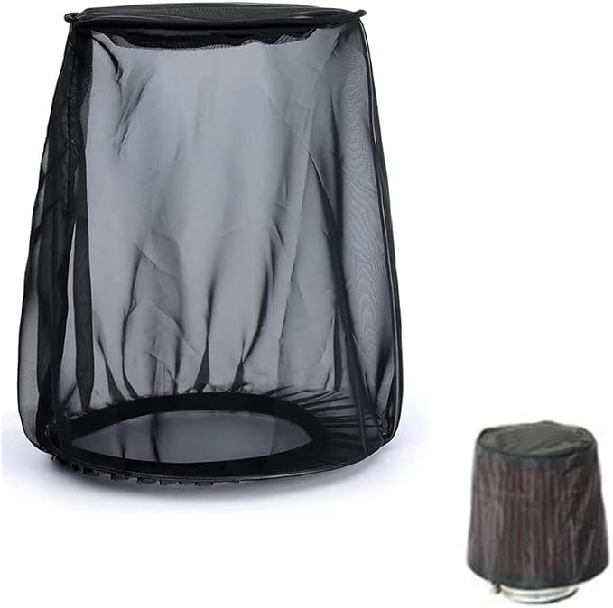 Muge Racing Air Filter Cover for Car Cold Air Intake Filter, Universal High by MUGERACING