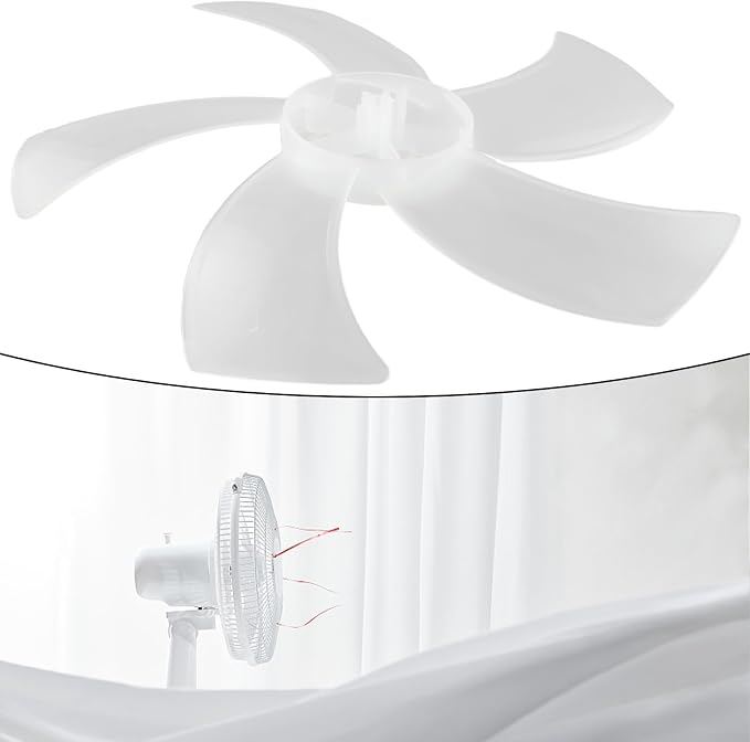 16 Inch Fan Blade Replacement, 375mm AS Plastic Low Noise High - Image 7