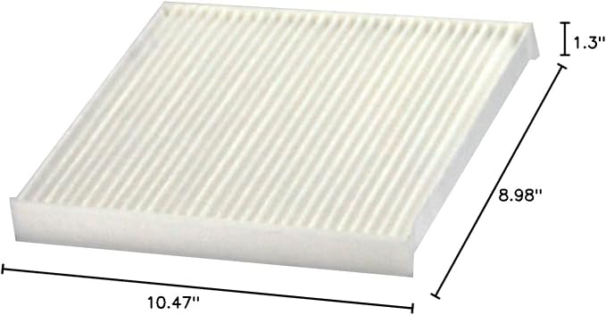 ECOGARD XC10487 Premium Cabin Air Filter | Fits 2014-2024 Mitsubishi Mirage - Image 2