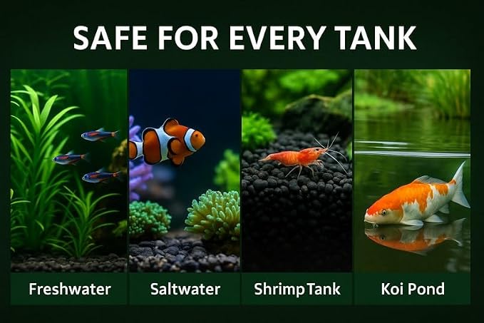 Aquarium Activated Carbon – Charcoal Filter Media Pellet Granules - Image 5