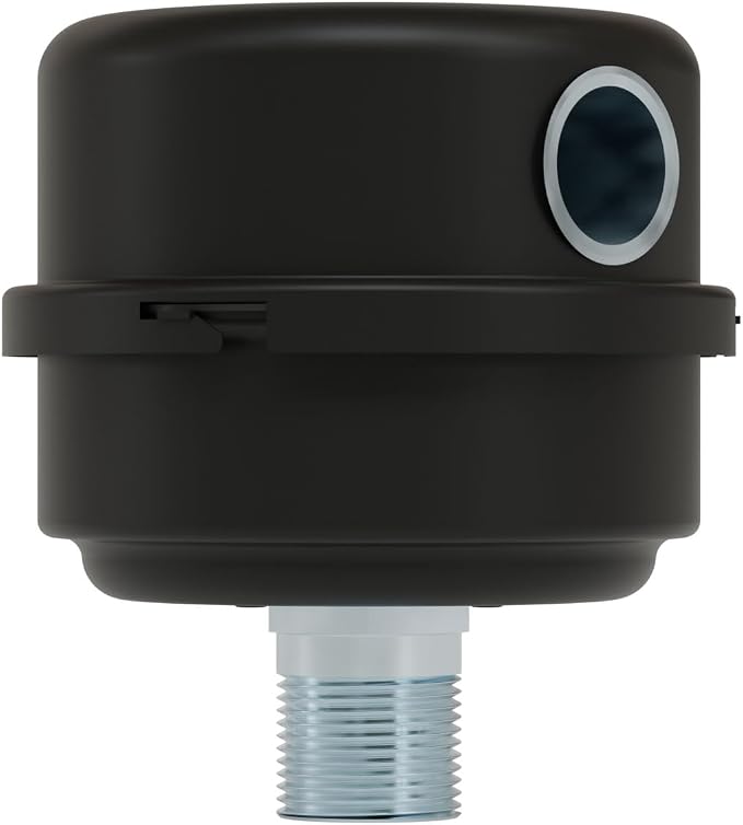Solberg FS-10-050™ Inlet Compressor Air Filter Silencer, 1/2" MPT Outlet - Image 2
