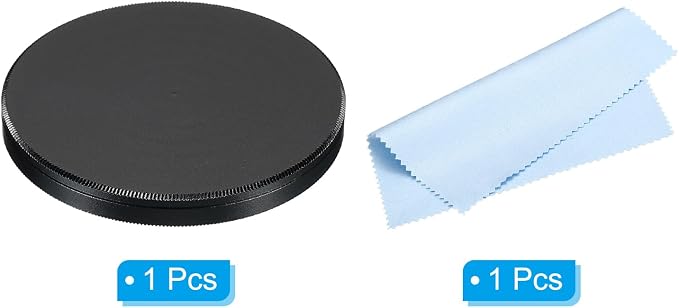 PATIKIL 55mm Lens Cap, Camera Lens Cap Cover Universal Lens Filter Stack Cap - Image 3