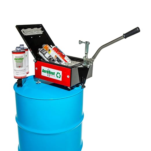 AeroVent 3X Aerosol Can Disposal System | Processes 3 Cans Simultaneously | by Newstripeisaleadingmanufacturerofequipmentforathleticfieldlinemarkingpavementandfloorstripingandindustrialrecyclinganddisposal