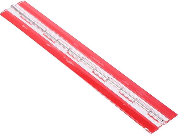 2pcs 300mm Transparent Plastic Acrylic Continuous Piano Hinge, Acrylic - Image 3