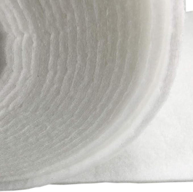 Filter Cotton, 3MM 1 Roll White Air Filter Cotton Primary Filter Cotton Air - Image 3
