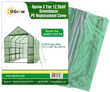 Walk-in Greenhouse Cover, Replacement Parts by UpperBounce