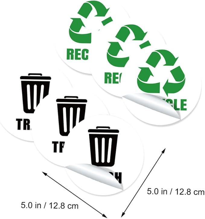 Self-Adhesive Garbage Classification Label Stickers - Image 7