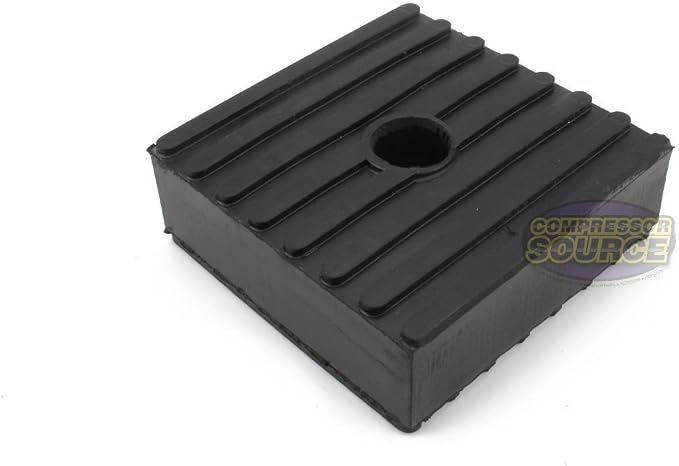4 Pack Medium Anti Vibration Isolation Pads Air Compressor Heavy Equipment 3x3x1 - Image 2