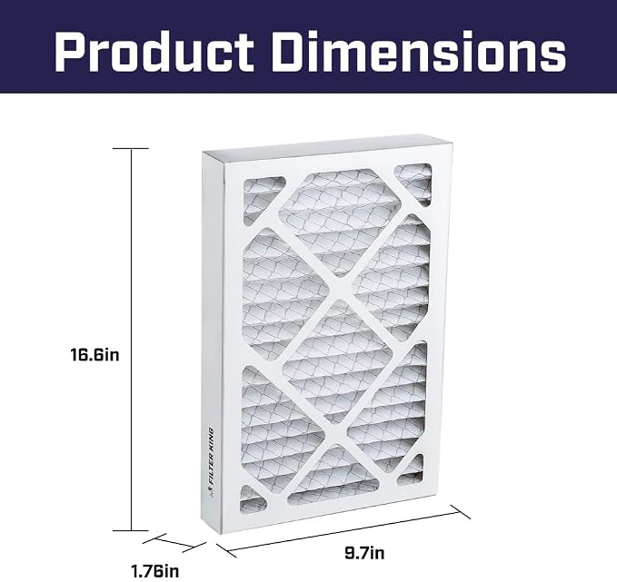 6 Pack 5-Micron Outer Air Filter Replacement Compatible - Image 3