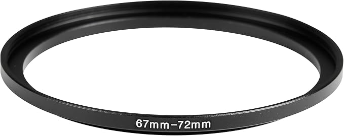 67-72mm Metal Step-Up/Down Ring Adapter Compatible - Image 2