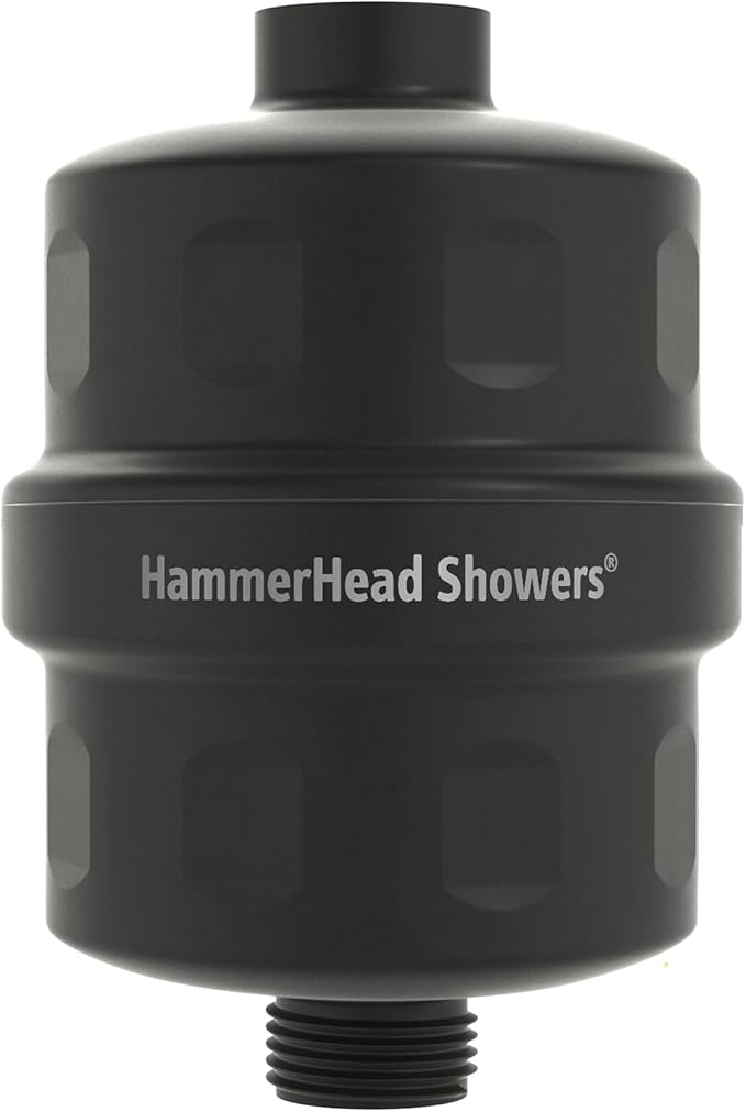 HammerHead Showers® Solid Metal Shower Head Filter – KDF 55 Shower Filter by HammerHeadShowers