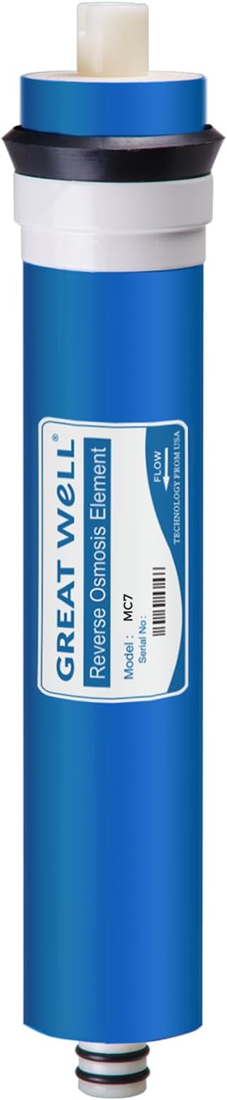 iSpring Greatwell NSF Certified Reverse Osmosis Membrane 75 GPD 11.75” X 1.75” by iSpring