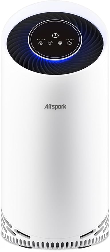 Air Purifiers for Home Large Room Bedroom Up to 2400 Ft² by Airspark