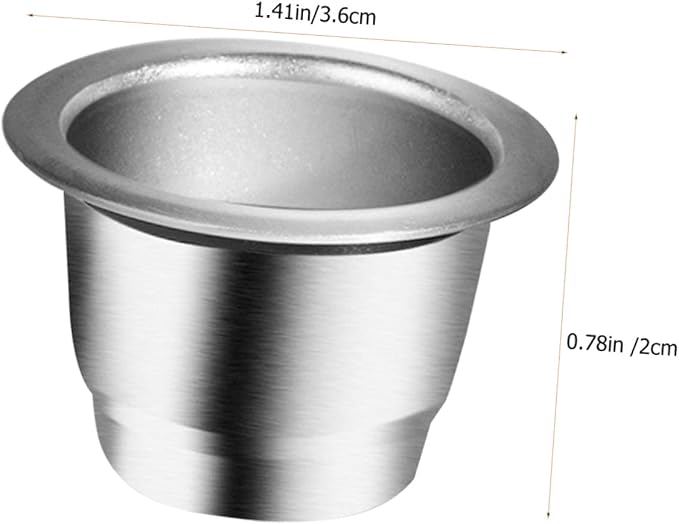 Homoyoyo 6pcs Reusable Coffee Filter Cups Compact Professional Coffee Strainers - Image 4