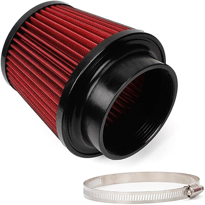 4" Inlet Car Performance Reusable Cold Air Intake Filter Universal 100mm - Image 6
