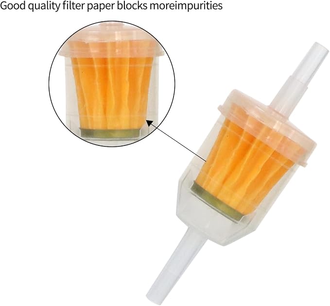 Inline Fuel Filter for Lawn Mower, Small Engine, John Deere, Kawasaki - Image 4
