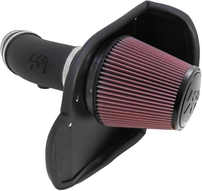 K&N Cold Air Intake System: High-Flow Air Filter, Increase Performance & - Image 4