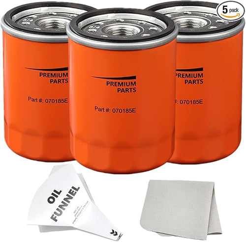 070185E Oil Filters with Paper Funnel Oil Wipe by Gewxgzo