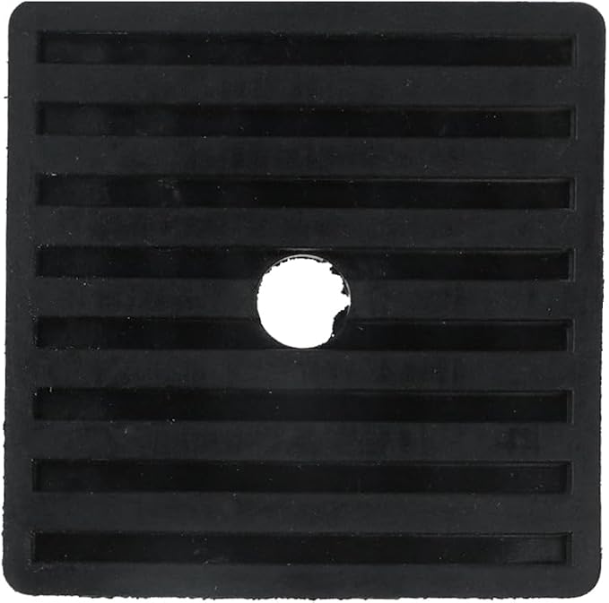MY MIRONEY 8PCS 3.94” Square Rubber Anti-Vibration Isolator Pads, Air - Image 3