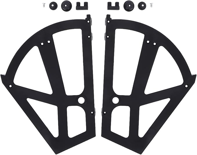 1Pair 2 Layers Shoes Drawer Cabinet Hinges, Shoe Cabinet Replacement Fitting by Buachois