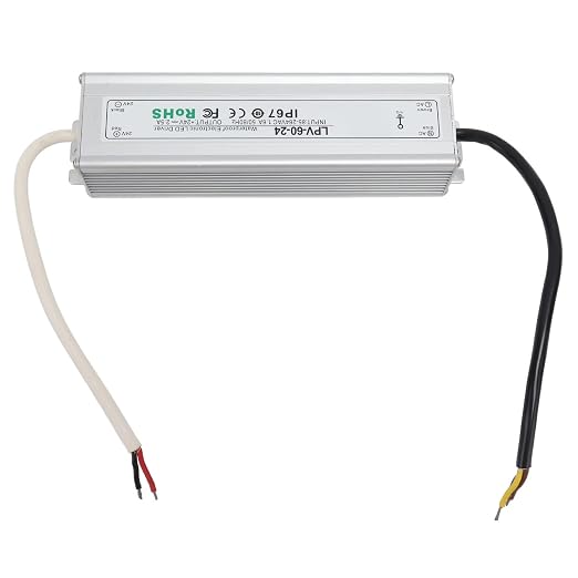 LPV LED Driver IP67 LED Power Supply Transformer, 24V DC Output, 85–264V AC - Image 7