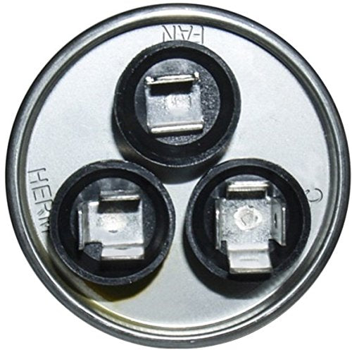 30 + 5 x 370 or 440 VAC Round Dual Run Capacitor by # 12781 - Image 2