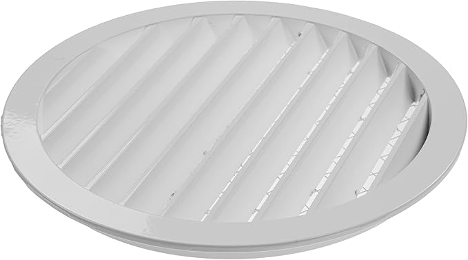 Repa Market 10" Inch Aluminum White Soffit Air Vent Cover - Image 6