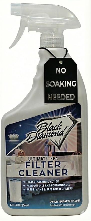 Ultimate Spa & Pool Filter Cleaner Spray, Professional Strength Fast Acting No by BlackDiamondStoneworks