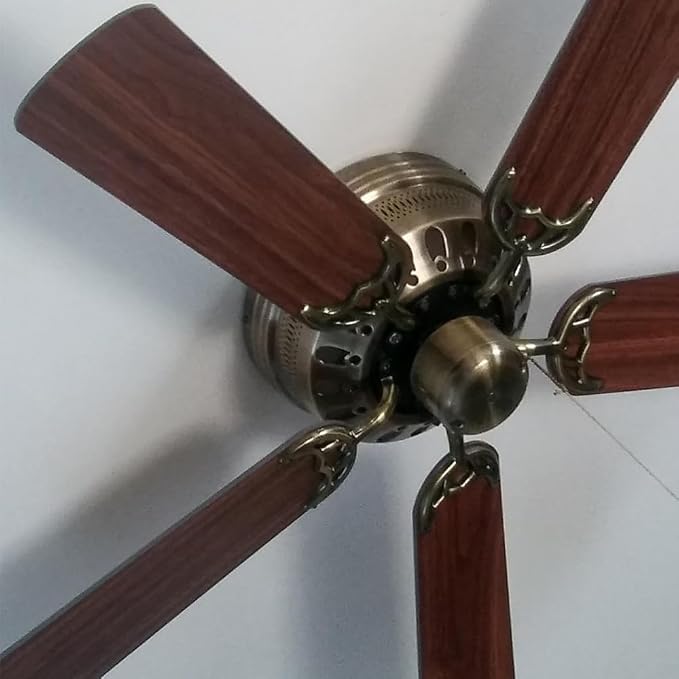 16" Fan Blades - 42" Ceiling Fan Replacement - Black Wood - Image 5