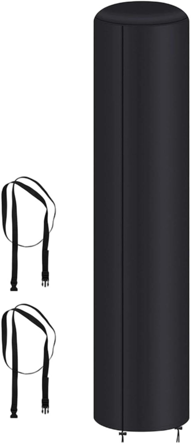 rockible Outdoor Solar Shower Cover Solar Shower Enclosure,Sturdy 25.98x87.01inch,Weather Protection Case for 10.6 Gallon