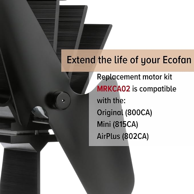 Ecofan Replacement Motor Kit, for Models 800CA, Extend the Life of Your Ecofan - Image 4