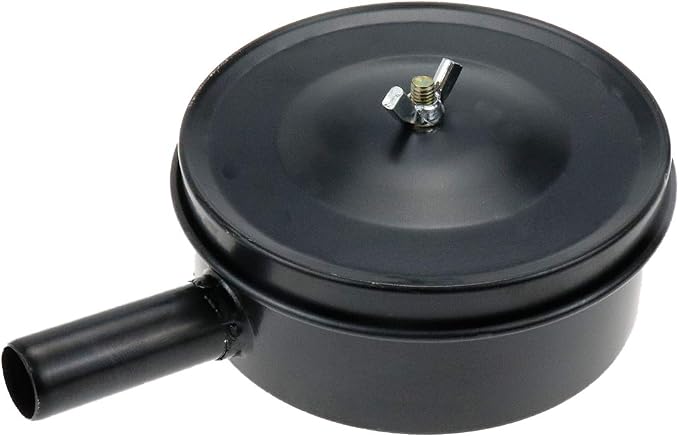 Air Compressor Silencer Filter 1/2" PT Thread Metal Inlet Noise Muffler Silencer by Home