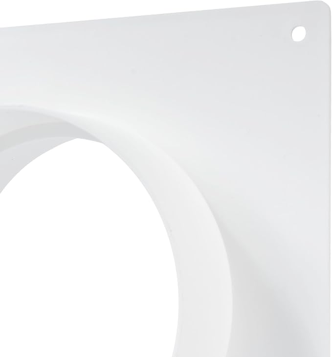 Repa Market 4 Inch Duct Connector Flange – Plastic Round Male Fit Vent Pipe - Image 7