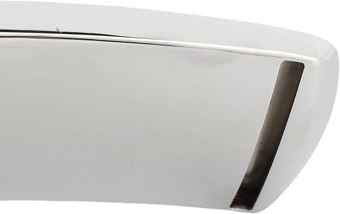Asixxsix Waterfall Tub Spout, Rounded Curve Wall Mount Tub Filler G1/2 Male Thread Easy Installation Bathroom Tub Faucet Replacement for Spas Massage Bathtubs Regular Bathtubs