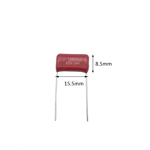 20pcs CBB22 630V 104J 0.1UF 100nf P15 Metallized Polypropylene Film Capacitors - Image 2