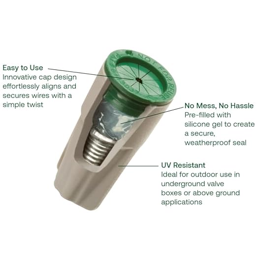 Rain Bird WPCONN10 Waterproof Grease Cap Wire Connectors - Image 2